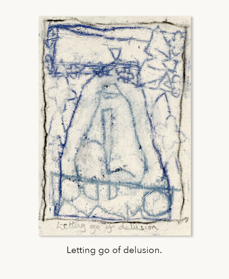 Letting go of delusion picture.