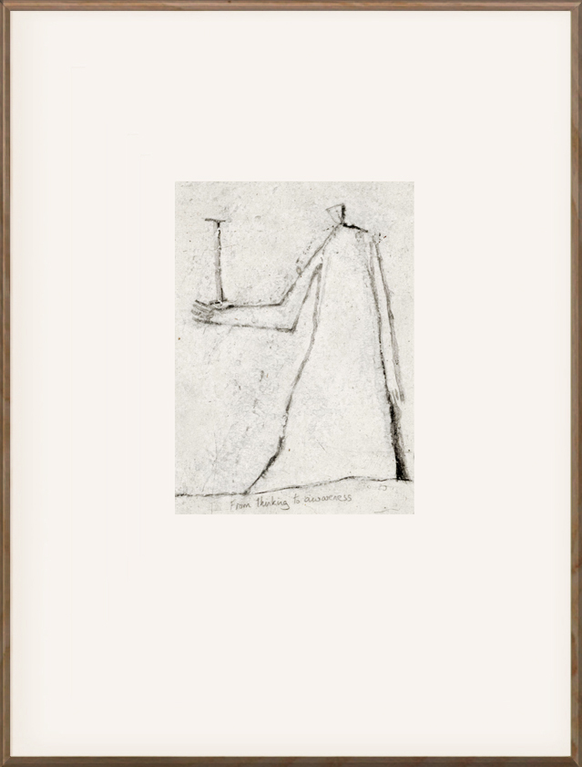 From thinking to awareness. Edinburgh artist Mike Heseltine.