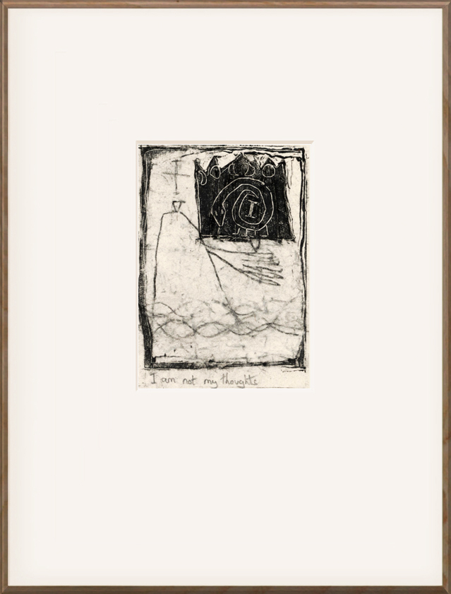 I am not my thoughts by artist Michael Heseltine.