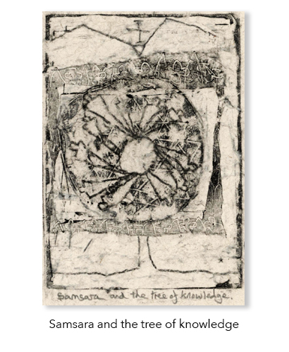 Samsara and The tree of knowledge picture.