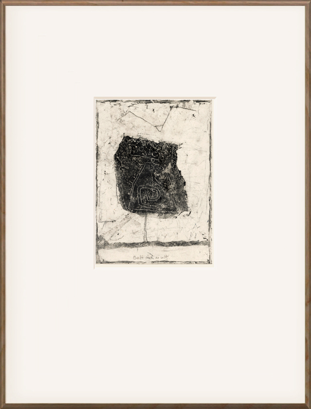 No self and self by Edinburgh artist Heseltine.