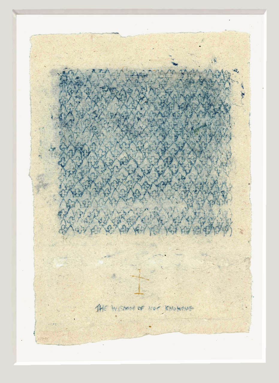 The wisdom of not knowing painting.