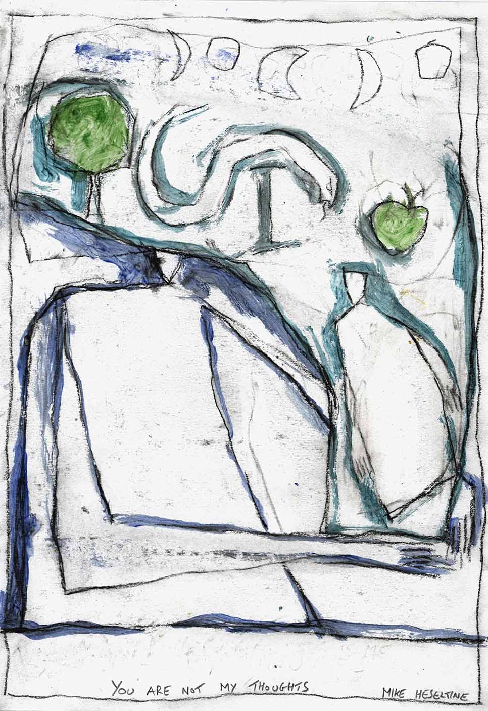 You are not my thoughts by artist Michael Heseltine.